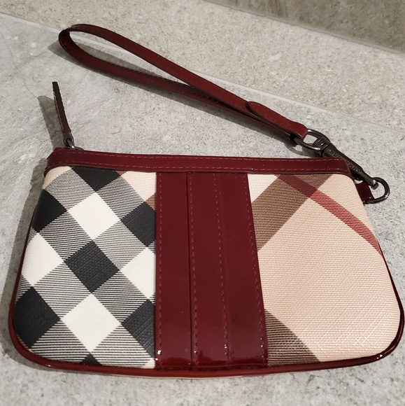 Authentic Burberry Wristlet